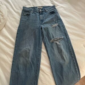 Levi’s Women's Blue Baggy Dad Jeans